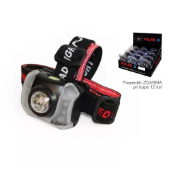 Fejlámpa Delphin POLAR_X 5+4 LED
