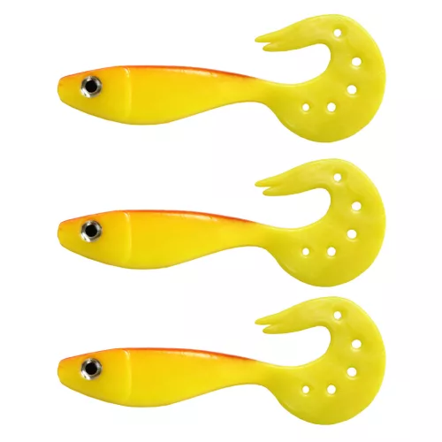 NEVIS Twister Shad Nevis 3db/cs (Orange Back) 