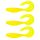 NEVIS Twister Shad 11cm 3db/cs (Lemonade)