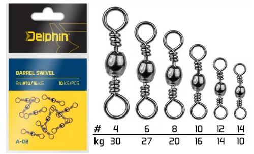 Barrel Swivel A-02/10db BN/8