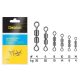 Hi speed double rolling swivel A-04 BN/6