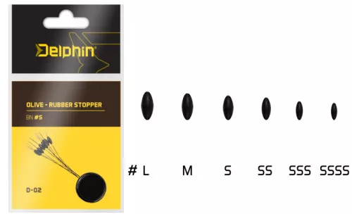 Olive - Rubber stopper M