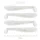 NEVIS Impulse Shad 10cm 4db/cs (Classic White)