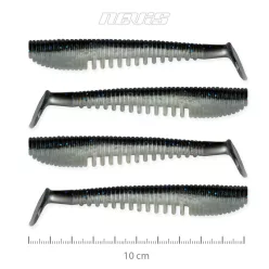 NEVIS Impulse Shad 10cm 4db/cs (Bleak)  