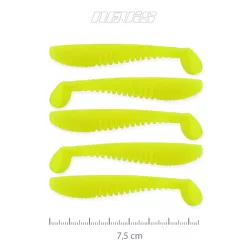 NEVIS Impulse Shad 7.5cm 5db/cs (Lemonade)  