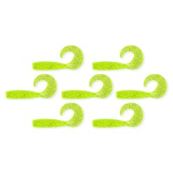 NEVIS Twister 6cm  7db/cs fluo zöld flitter