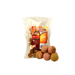 BENZAR TURBO BICOLOR BOILIE COCO-CARAMEL 250G 20MM