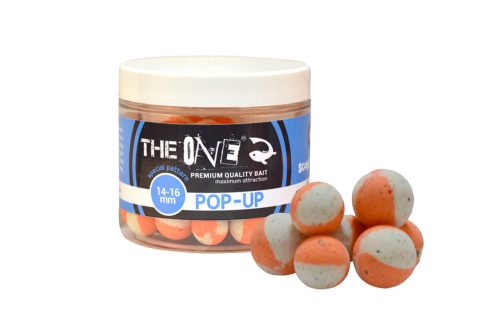 THE ONE POP UP SCOPEX SQUID 14-16 MM ORANGE WHITE 60 GR