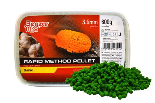 BENZAR RAPID METHOD PELLET FOKHAGYMA 3,5MM 600GR