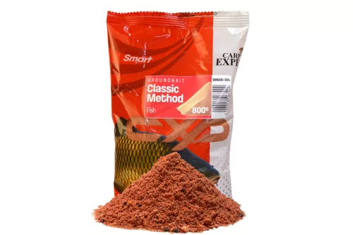 CARP EXPERT SMART GROUNDBAIT CLASSIC METHOD 800G FISH