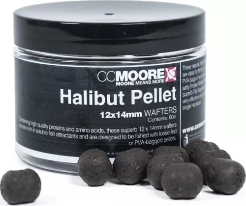 CC Moore Halibut Pellet Wafters 12X14mm
