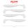 REIVA Zander Power Shad 10cm 4db/cs (Classic White)