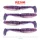 REIVA Zander Power Shad 10cm 4db/cs (Purple Pearl)