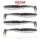 REIVA Zander Power Shad 10cm 4db/cs (Magic Fish)