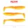 REIVA Zander Power Shad 12,5cm 3db/cs (Shiny Orange)