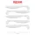 REIVA Zander Power Shad 8cm 5db/cs (Classic White)