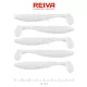 REIVA Zander Power Shad 8cm 5db/cs (Classic White)