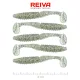 REIVA Zander Power Shad 8cm 5db/cs (Salt and Pepper)