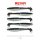 REIVA Zander Power Shad 8cm 5db/cs (Bleak)