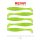 REIVA Zander Power Shad 8cm 5db/cs (Flash Chartreuse)