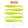 REIVA Zander Power Shad 8cm 5db/cs (Flash Lemonade)