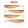 REIVA Flat Minnow shad 10cm 4db/cs (UV Roach)