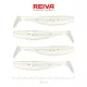 REIVA Flat Minnow Shad 10cm 4db/cs (Pearl Dot)