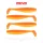 REIVA Flat Minnow Shad 10cm 4db/cs (Shiny Orange)