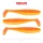 REIVA Flat Minnow shad 12,5cm 3db/cs (Shiny Orange)