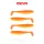 REIVA Flat Minnow shad 7,5cm 4db/cs (Shiny Orange)