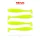 REIVA Flash Shad 10cm 4db/cs (Lemonade)