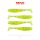 REIVA Flash Shad 10cm 4db/cs (Poppy Green)