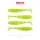 REIVA Flash Shad 10cm 4db/cs (Poppy Green)