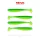 REIVA Flash Shad 10cm 4db/cs (Poison Green)