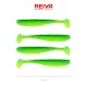 REIVA Flash Shad 10cm 4db/cs (Poison Green)