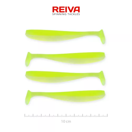 REIVA Flash Shad 10cm 4db/cs (Flash Lemonade)