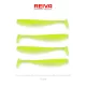 REIVA Flash Shad 10cm 4db/cs (Flash Lemonade)