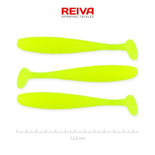 REIVA Flash Shad 12.5cm 3db/cs  (Lemonade)
