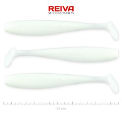 REIVA Flash Shad 15cm 3db/cs (Classic White)