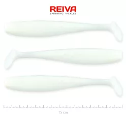 REIVA Flash Shad 15cm 3db/cs (Classic White)