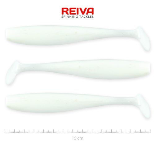REIVA Flash Shad 15cm 3db/cs (Classic White)
