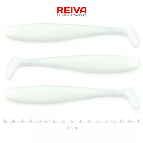 REIVA Flash Shad 15cm 3db/cs (Classic White)
