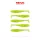REIVA Flash Shad 7.5cm 5db/cs (Poppy green)
