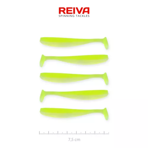 REIVA Flash Shad 7.5cm 5db/cs (Flash Lemonade)
