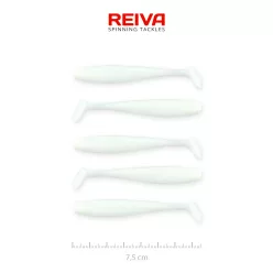 REIVA Flash Shad 7.5cm 5db/cs (Classic White)