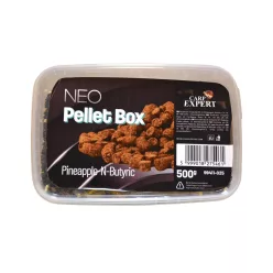 CARP EXPERT NEO BOX PELLET BOX 500G PINEAPPLE- N-BUTYRIC