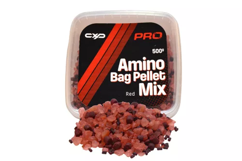CARP EXPERT PRO AMINO BAG PELLET MIX 500G RED