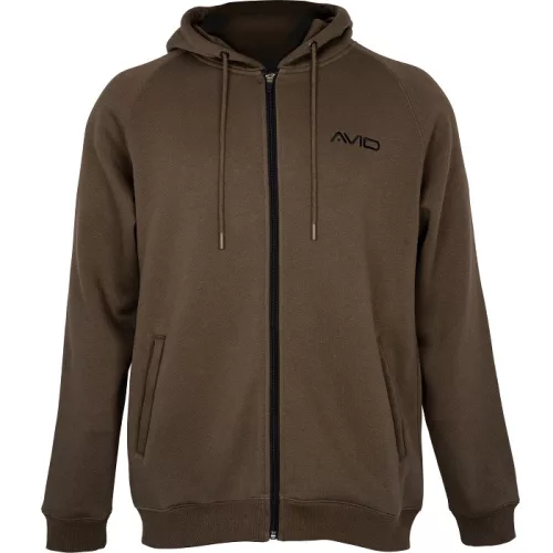 Avid Compound ZIP Hoodie (Peat Brown) - XXL