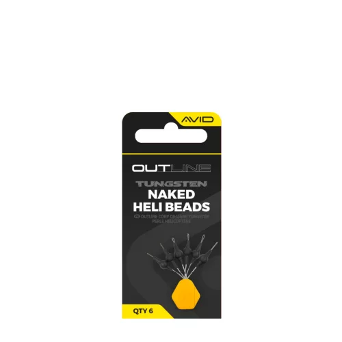 AVID Outline Tungsten Naked Heli Beads