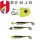 Herakles JIG FEJ ÓLOM BENJO JOINTED 5.5gr Chartreuse